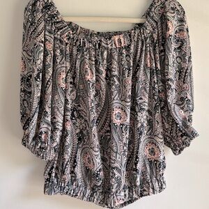 Roan & Ryan Paisley Blouse